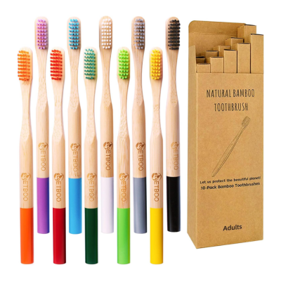 Cepillos de bambú cerdas duras