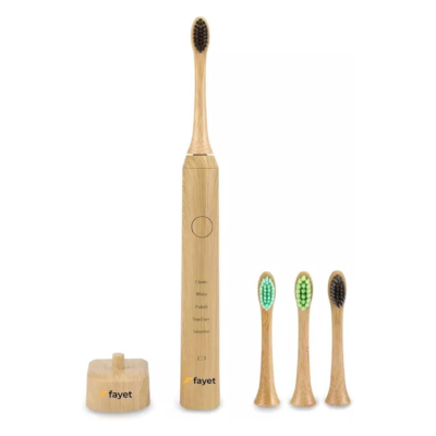 cepillos de dientes eléctricos de bambú