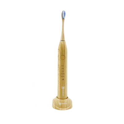 cepillo de dientes eléctrico de bambú Biobrush