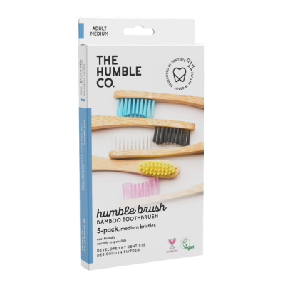 cepillos de bambú Humble Brush cerdas medias