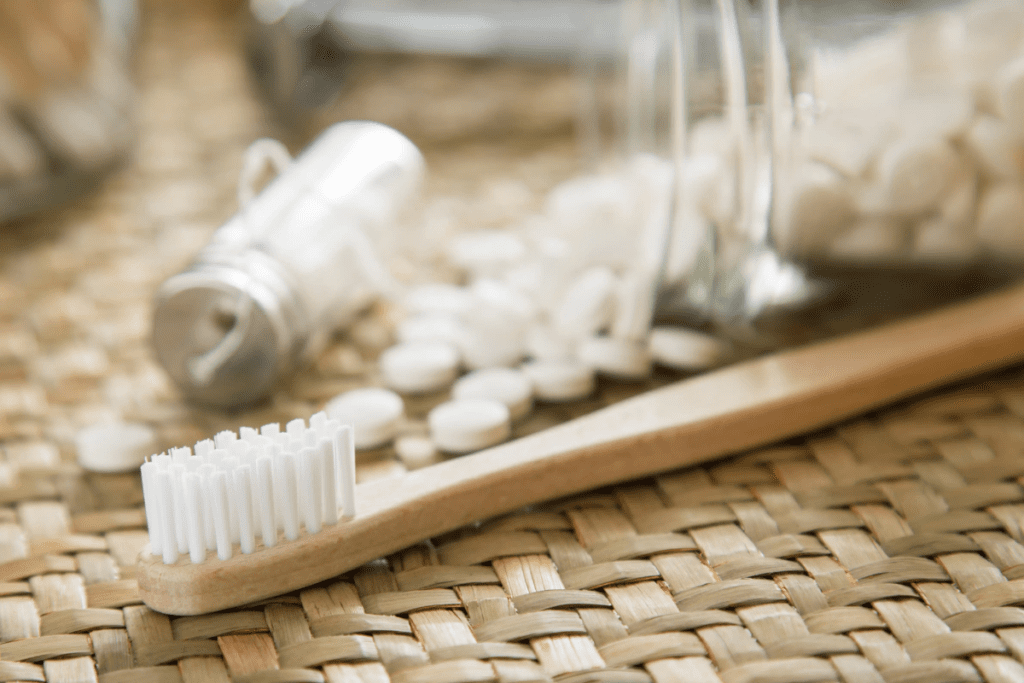 cepillos de dientes de bambú