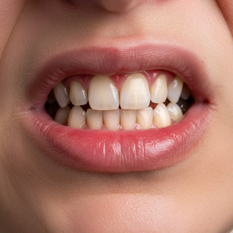usar un cepillo de dientes de cerdas duras