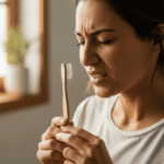 ¿Por qué mi cepillo de bambú huele mal?