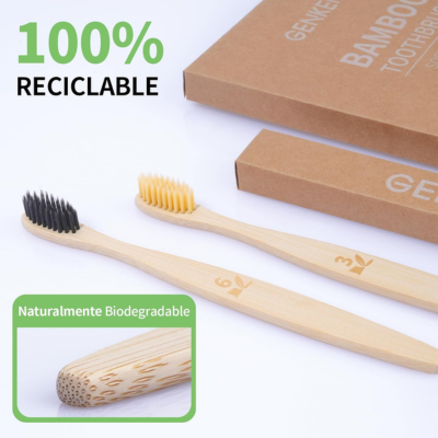 cepillo de bambu genkent