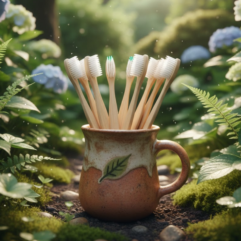 ¿Por qué los cepillos de bambú son la opción más ética?