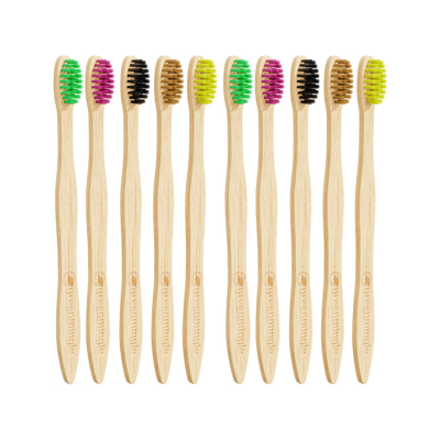 cepillos de bambu cerdas medianas