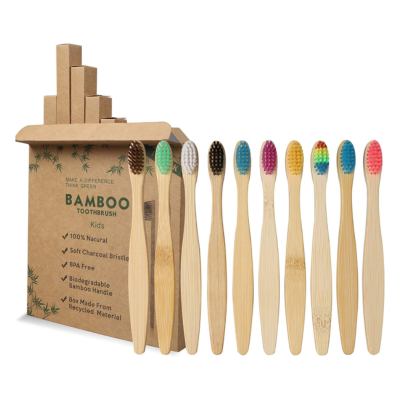 cepillos dentales infantiles de bambu