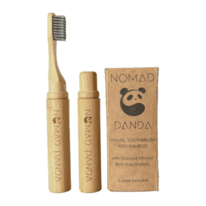 Cepillo de bambú viaje NOMAD PANDA