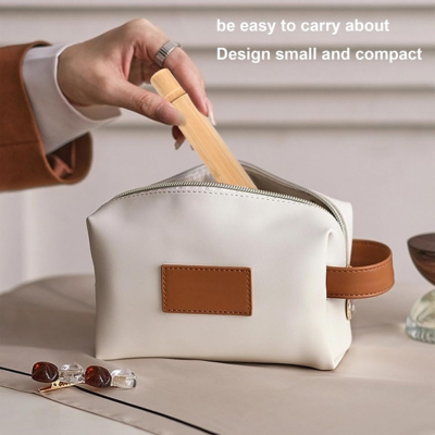 Cepillo de dientes de bambú con estuche de viaje Godneei - Imagen 3