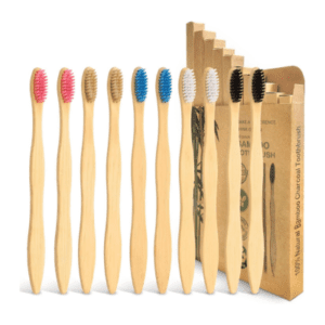 Cepillos de bambú cerdas suaves naturales Dracarys