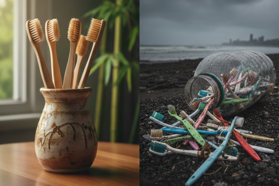 ¿Son más caros los cepillos de dientes de bambú?