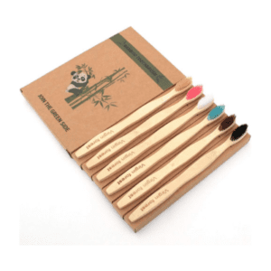 Cepillos de Bambú Virgin Forest con Cerdas de Carbón